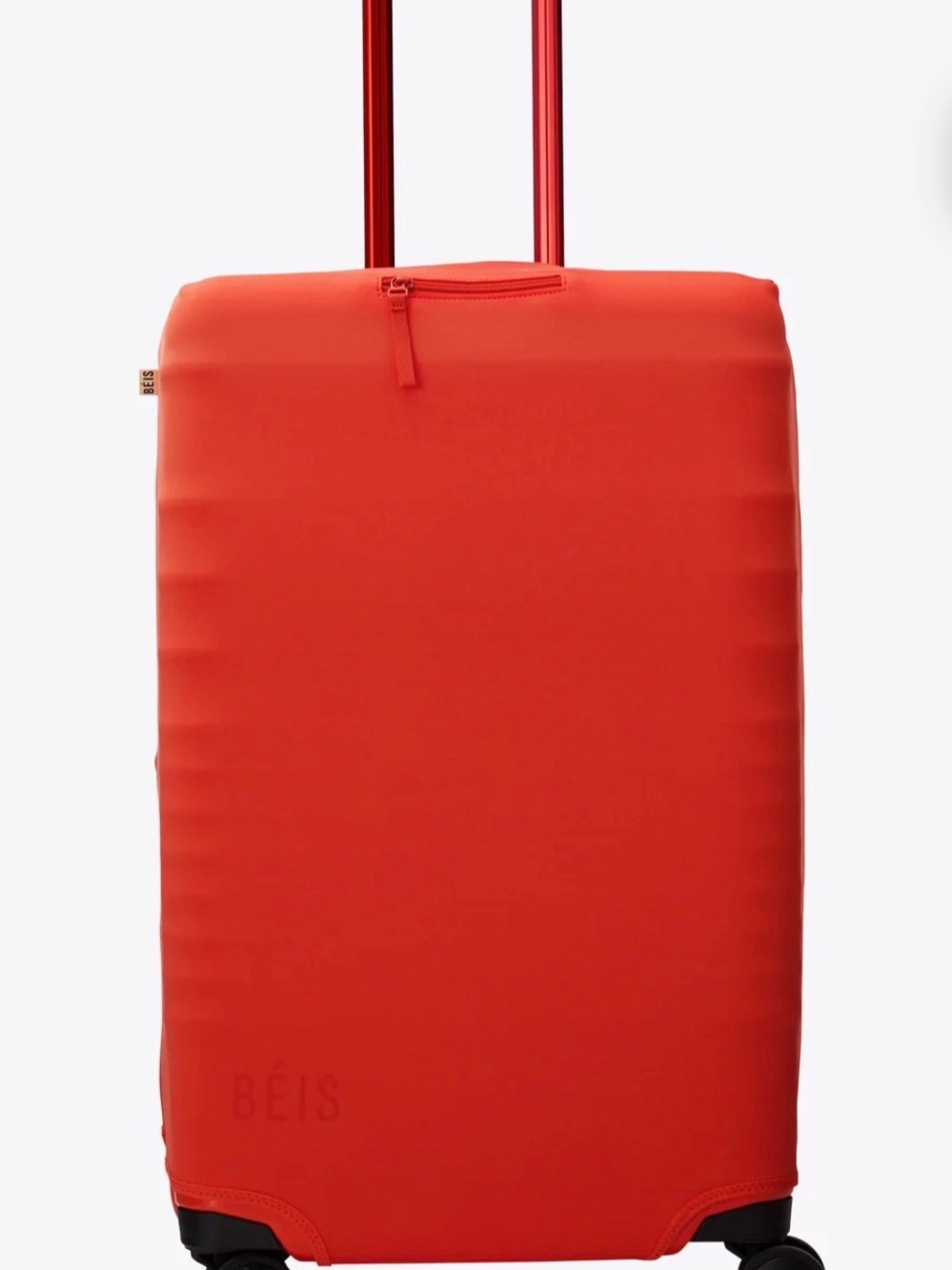 Beis The Medium Check-In Luggage Cover 
in Flame
